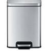 Papelera con Pedal 6L Acero Inoxidable EKO Madison
